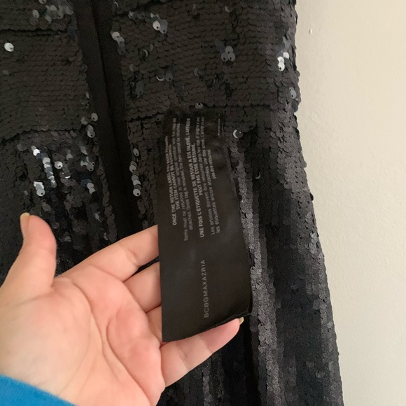NWT BCBGMAXAZRIA ALESE SEQUINED DRESS - Picture 12 of 16